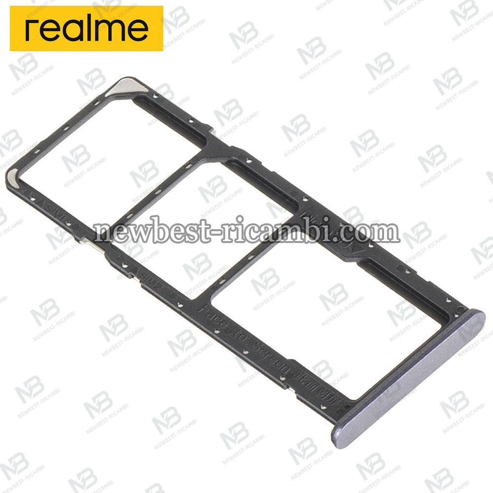 Realme Note 60 4G (RMX3933) Sim Tray Black Service Pack