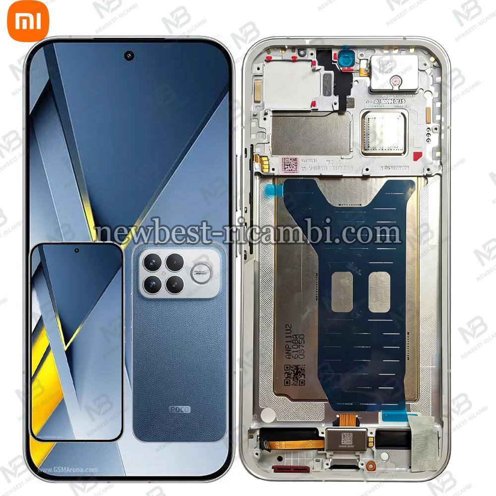Xiaomi Poco F8 Ultra 5G Touch + Lcd + Frame Blue Service Pack