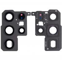  Samsung Galaxy S22 Ultra S908B Camera Glass+Frame Black