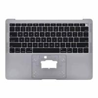 Macbook Air 13" (2018) A1932 EMC 3184 Keyboard+Frame Gray Grade A US Layout Dissembled Original
