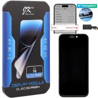iPhone 16 Touch + Lcd + Frame Black JK Hard Oled Removable IC