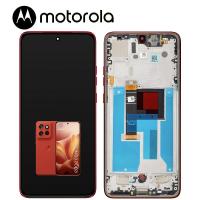 Motorola Edge 60 Neo 5G (XT2509-1) Touch + Lcd + Frame Poinciana / Red Service Pack