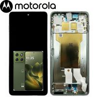 Motorola Edge 70 (XT2601-2) Touch + Lcd + Frame Bronze Green Service Pack