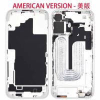 iPhone 16 Plus Middle Frame + Side Key Silver USA Version Disassembled Grade A Original