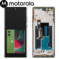 Motorola Edge 50 Fusion 5G Touch + Lcd + Frame Forest Green Service Pack
