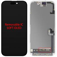 iPhone 17 Touch + Lcd + Frame Oled Soft FHD 120Hz Removable IC