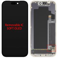 iPhone 17 Pro Touch + Lcd + Frame Oled Soft FHD Removable IC