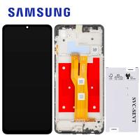 Samsung Galaxy A07 2025 A075 Touch + Lcd + Frame Black Service Pack