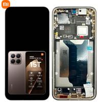 Xiaomi 15T Pro 5G Touch + Lcd + Frame Brown Service Pack