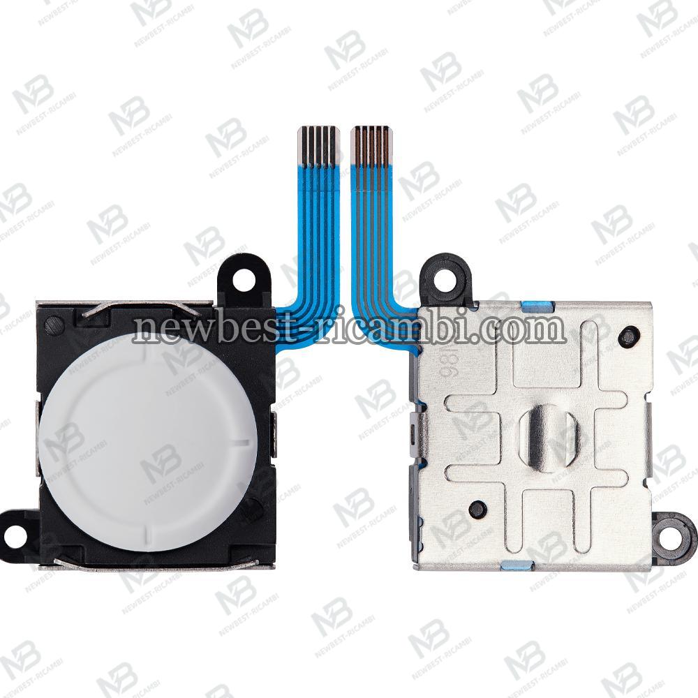 Nintendo Switch ／ Switch OLED ／ Switch Lite 3D Analog Joystick Cap Thumbstick Joystick White