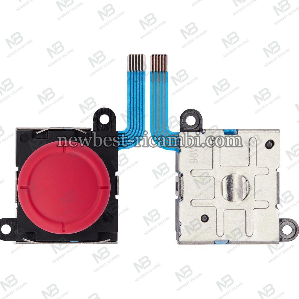 Nintendo Switch ／ Switch OLED ／ Switch Lite 3D Analog Joystick Cap Thumbstick Joystick Red