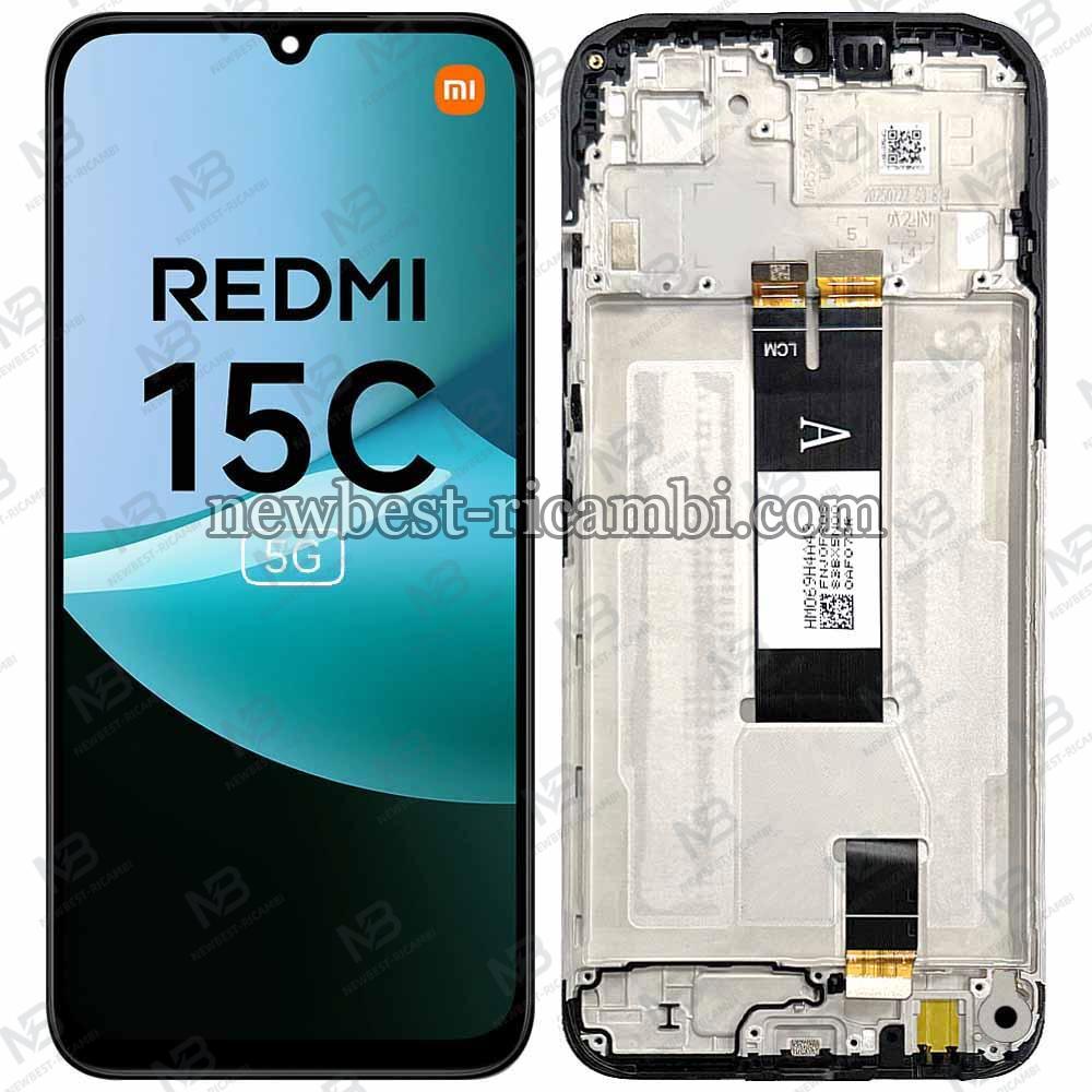 Xiaomi Redmi 15C 5G (2508CRN2BE) Touch + Lcd + Frame Black