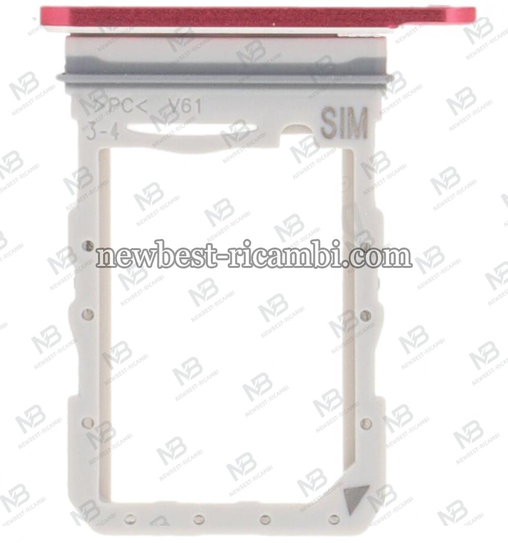 Samsung Galaxy Z Flip 7 F766 Sim Tray Red
