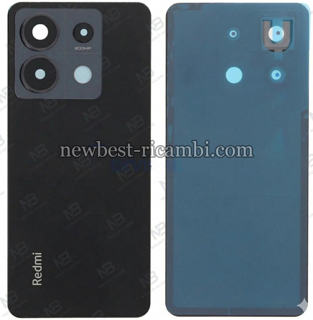 Xiaomi Redmi Note 14S (2502FRA65G) Back Cover + Camera Glass Black