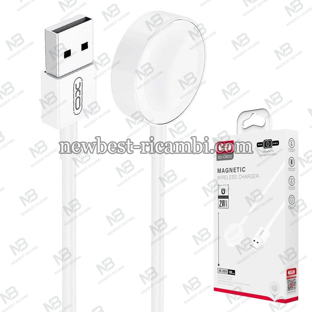 CX012 Charging Cable XO DESIGN for Apple Watch Series USB-A White in Blister