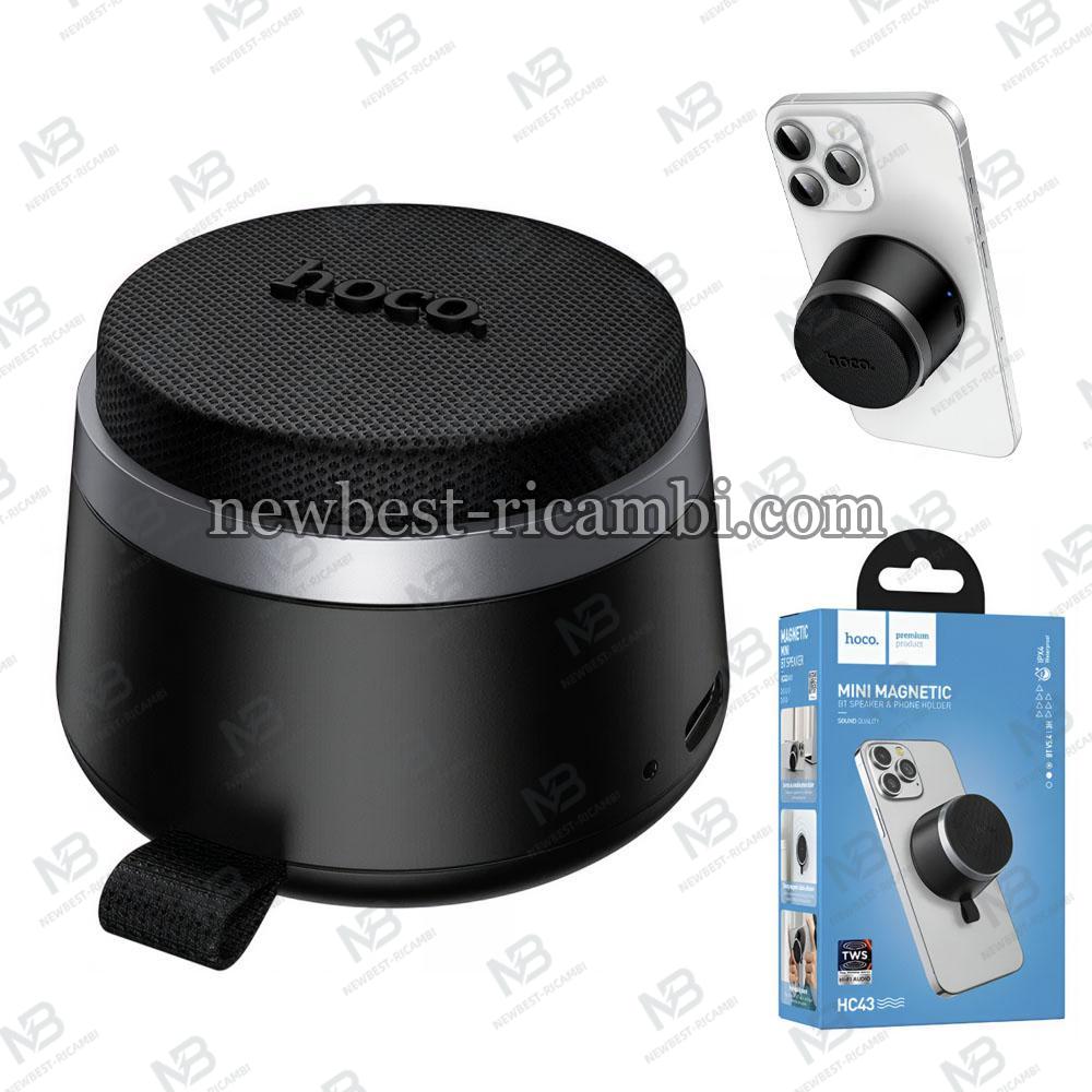 Bluetooth Speaker Hoco HC43 Mini Magnetic 8W TWS Black in Blister