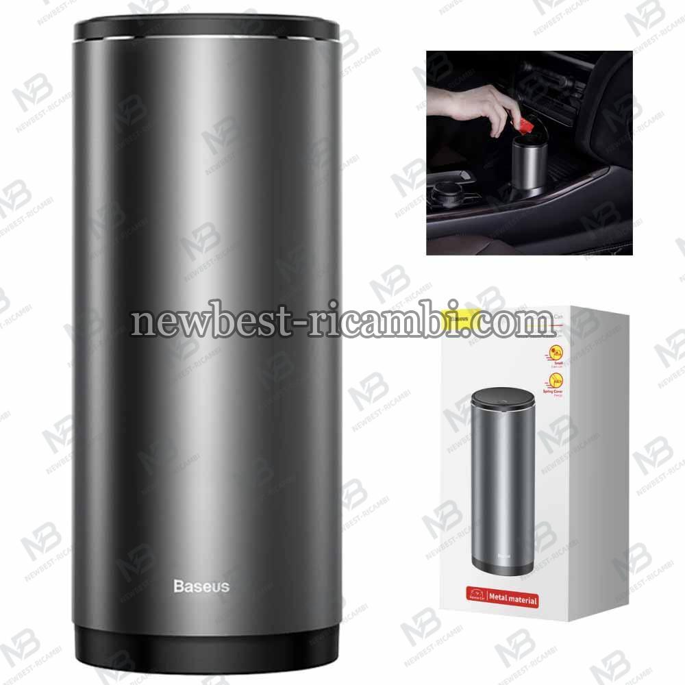 Car Trash Bin Baseus Gentleman Style with 30 Plastic Garbage Bags Grey CRLJT-0G