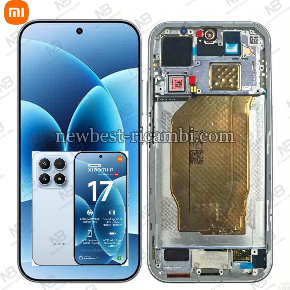 Xiaomi Mi 17 5G (25113PN0EC) Touch + Lcd + Frame Blue Service Pack
