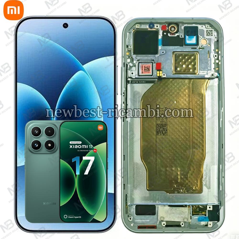 Xiaomi Mi 17 5G (25113PN0EC) Touch + Lcd + Frame Green Service Pack