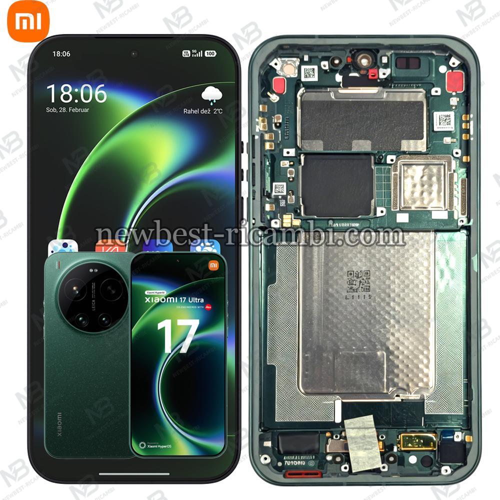 Xiaomi Mi 17 Ultra 5G Touch + Lcd + Frame Green Service Pack