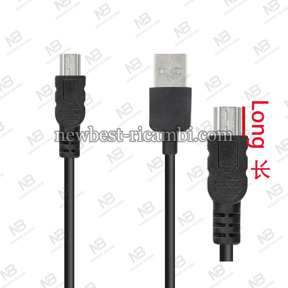 Cable USB A to Mini USB (navi / camera) 1 m black