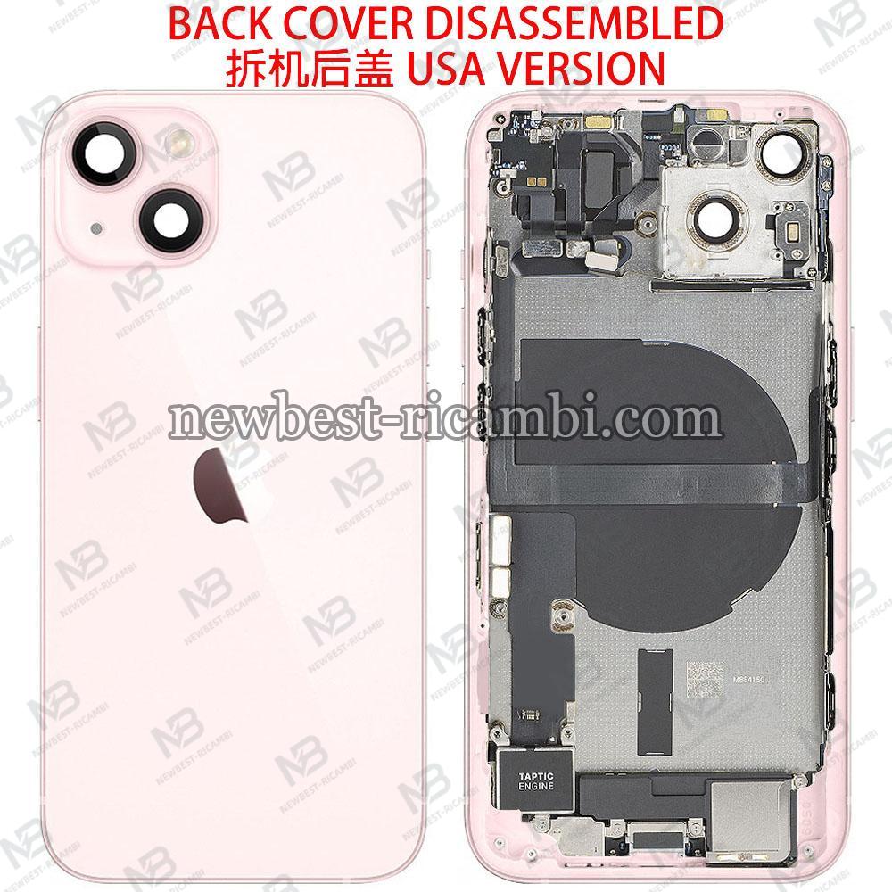 IPhone 13 Back Cover + Frame + Full Flex Pink USA Version Disassembled Grade A Original