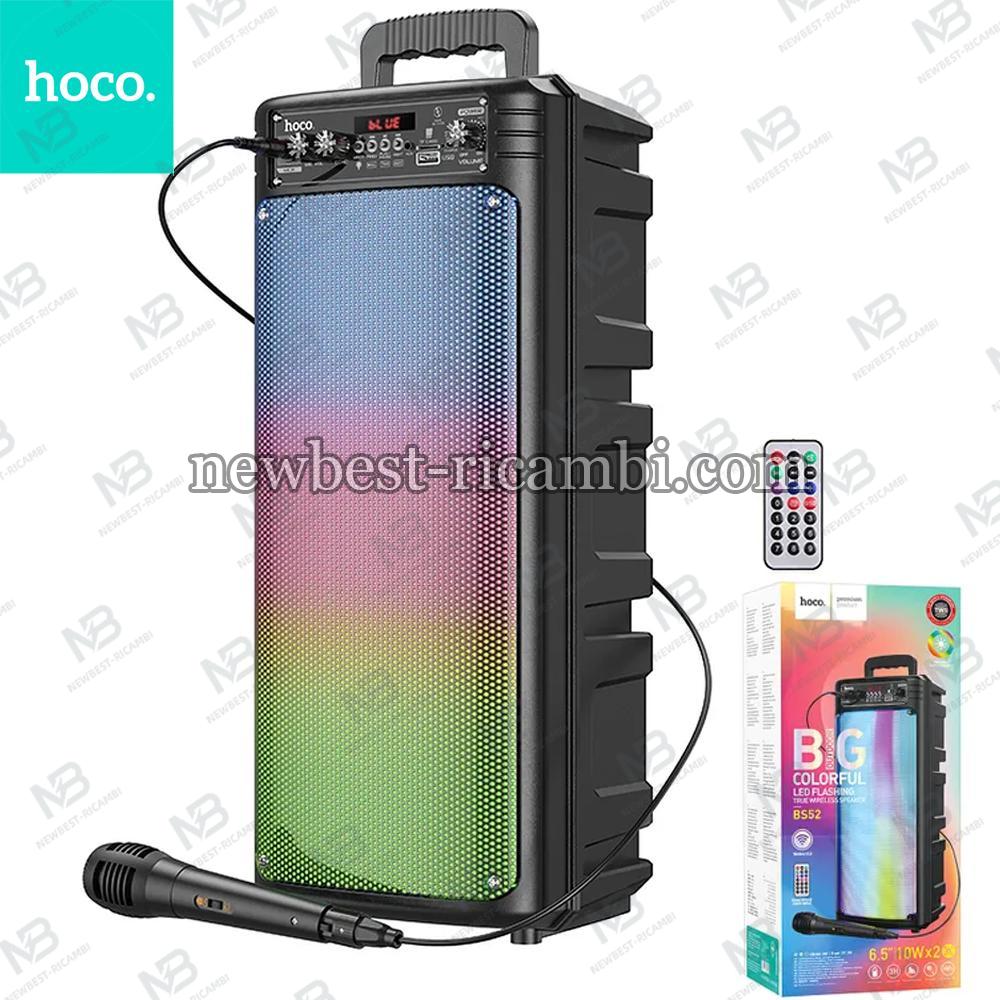 Bluetooth speaker system 2 x 10W 3h Hoco BS52 black In Blister