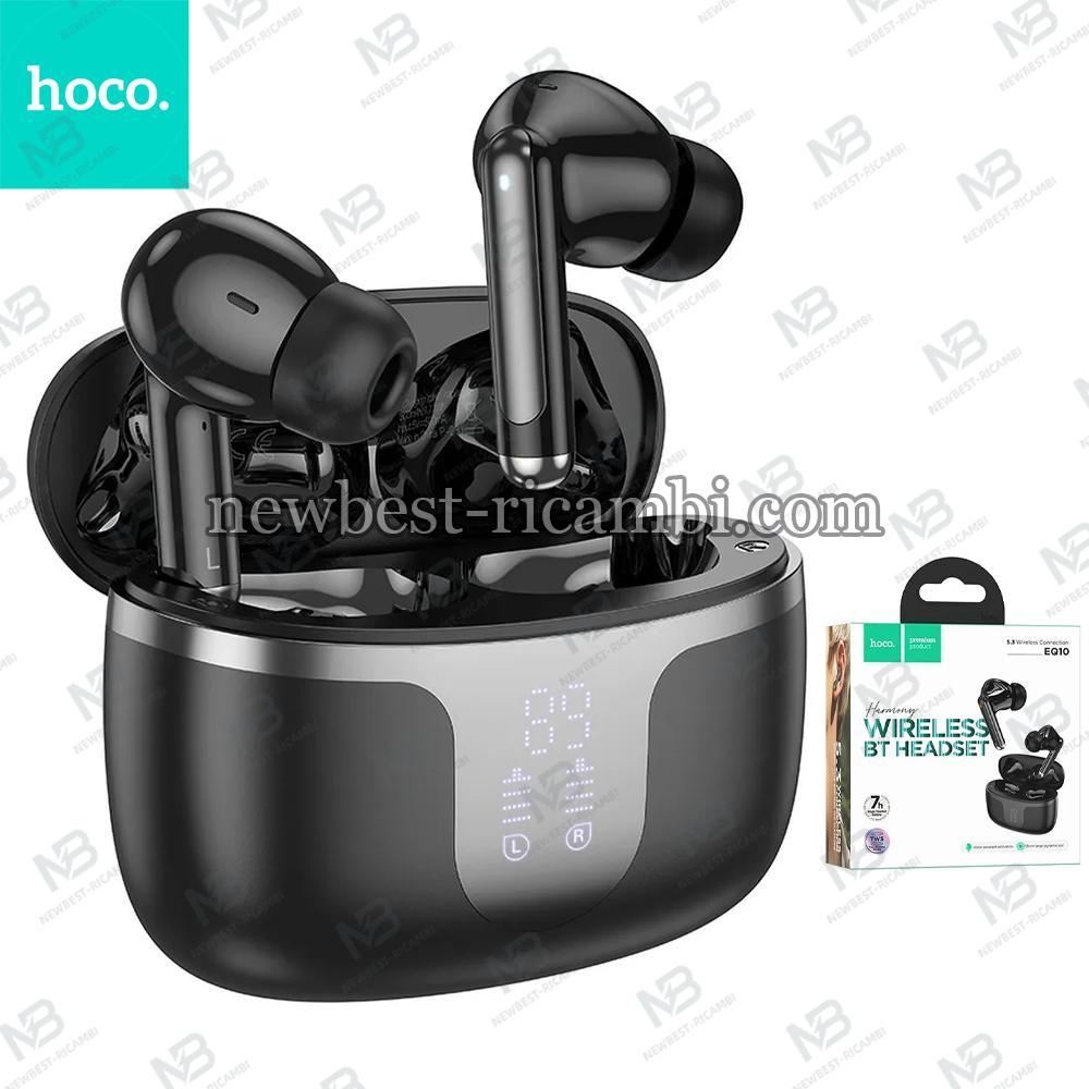Wireless earphones Hoco TWS EQ10 black In Blister