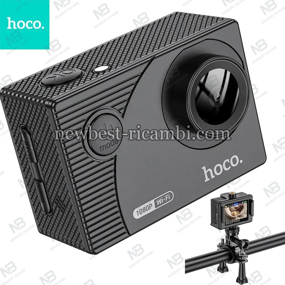 Sports camera Hoco with screen 2" 1080P/30fps DV100 black In Blister