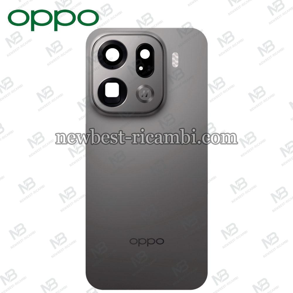 Oppo Find X9 Pro 5G (CPH2791/PLG110) Back Cover + Camera Glass Black /Titanium Charcoal Service Pack
