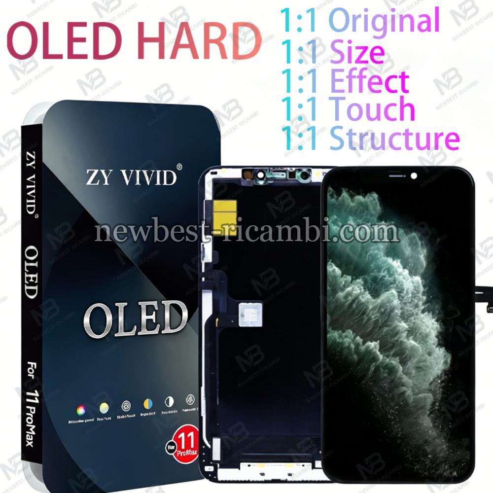 iPhone 11 Pro Max Touch+Lcd+Frame Black ZY Oled Hard 1:1 Vs Ori COF