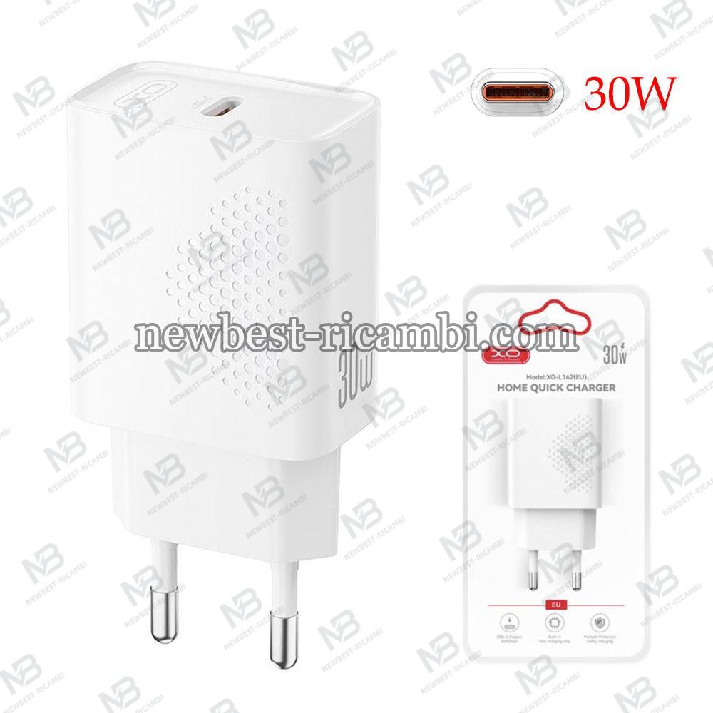 XO 220V 30W USB-C White - L162 in Blister