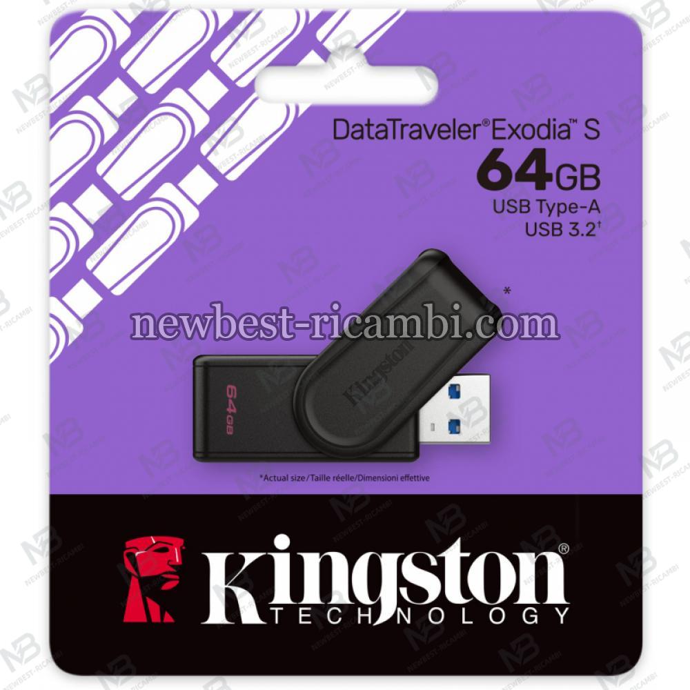 USB-A 3.2 FlashDrive Kingston DT Exodia S 64Gb DTXS/64GB in Blister