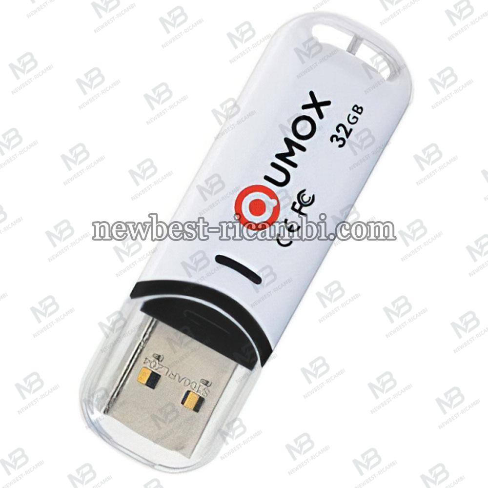 USB-A 2.0 FlashDrive Qumox 32Gb Black