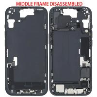 iPhone 15 Middle Frame + Side Key + Full Flex Dissembled Black Grade A Original