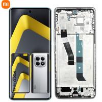 Xiaomi Poco M8 5G Touch + Lcd + Frame Silver Service Pack