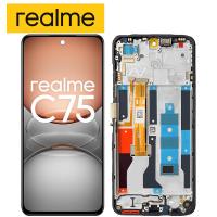 Realme C75 5G 2025 (RMX3943) Touch + Lcd + Frame Gold Service Pack