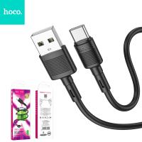 Cable USB A to USB C Hoco 3A 1 m X83 black In Blister