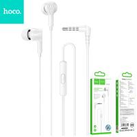 Wire earphones Jack 3,5 mm Hoco M102 white In Blister