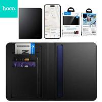 Locator compatible with Apple Find My Hoco passport cover E91G black In Blister