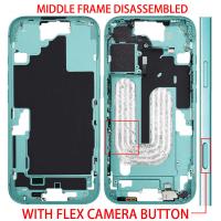 iPhone 16 Middle Frame + Side Key + Flex Green Disassembled Grade A Original