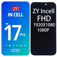 iPhone 17 Pro Touch+Lcd+Frame Black ZY Incell FHD 1920x1080 1080P