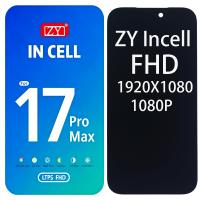 iPhone 17 Pro Max Touch+Lcd+Frame Black ZY Incell FHD 1920x1080 1080P