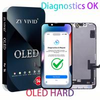 iPhone 14 Touch+Lcd+Frame Black ZY Oled Hard COF Diagnosable