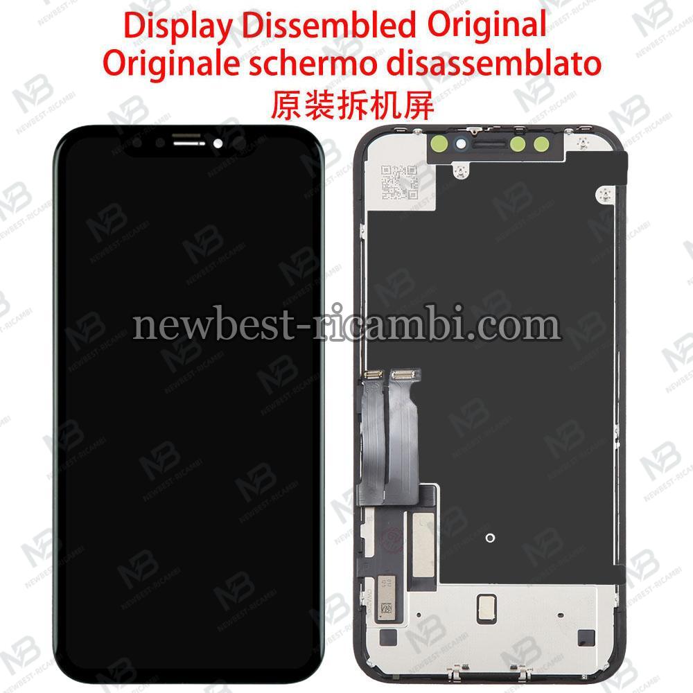 iPhone XR Touch + Lcd + Frame Black Dissembled Grade A Original