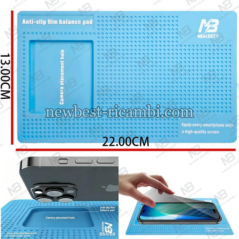 Newbest Professional Special Anti-slip Silicone Film with Camera Protection Area For Cell Phone Repair